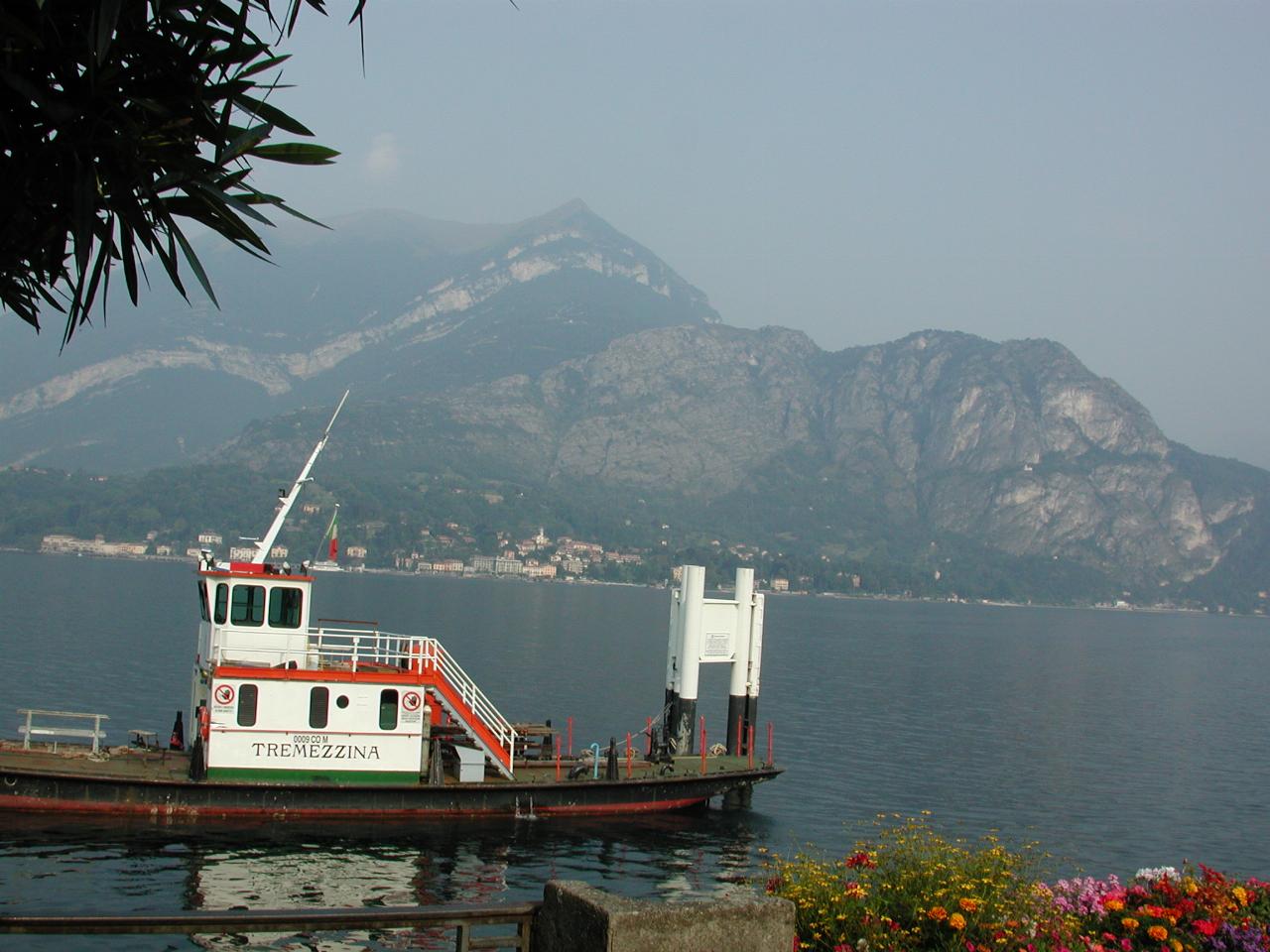 Looking across Lake Como from Bellagio