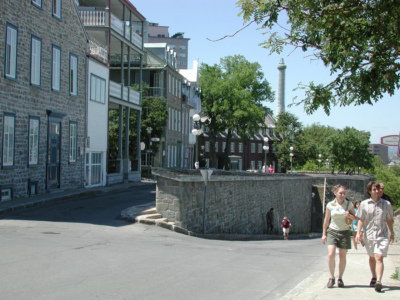 Part of Old City Walls at junction of 