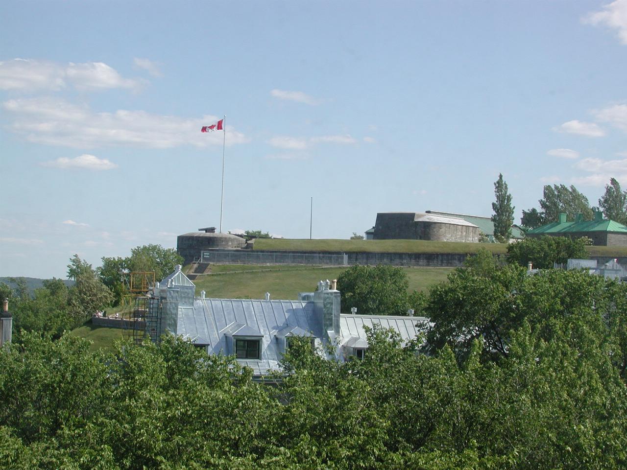 Citadel, as seen from my room in Chateau Frontenac