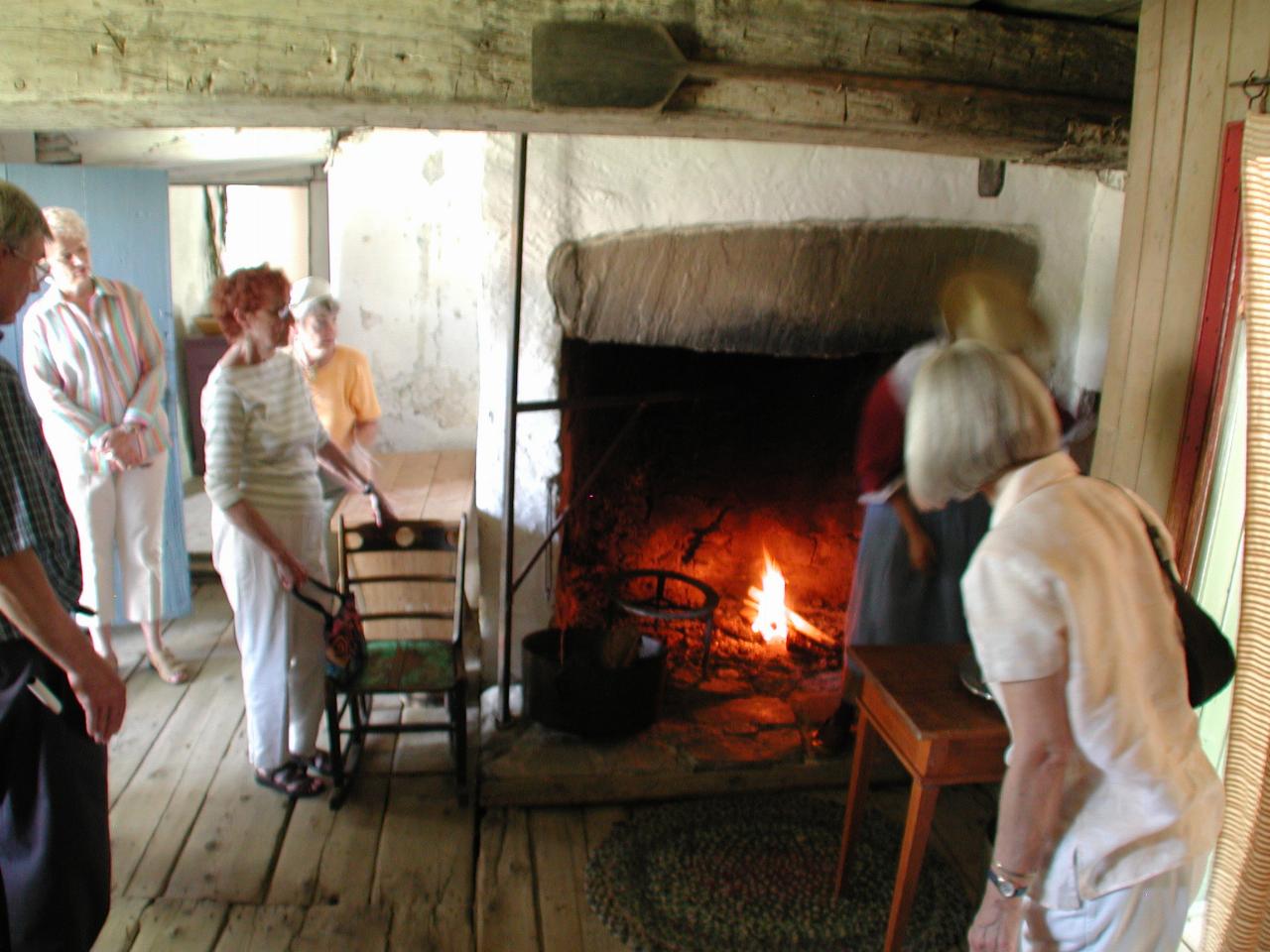 The stove - this house also included an oven