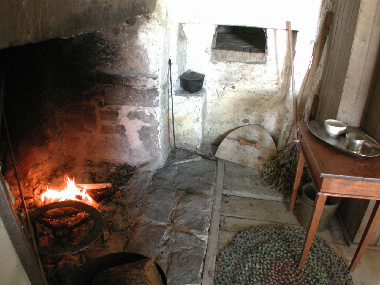 Stove and oven in the kitchen