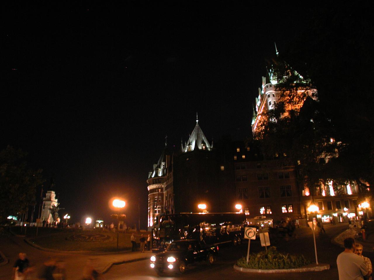 Chateau Frontenac as seen from Rue St. Anne