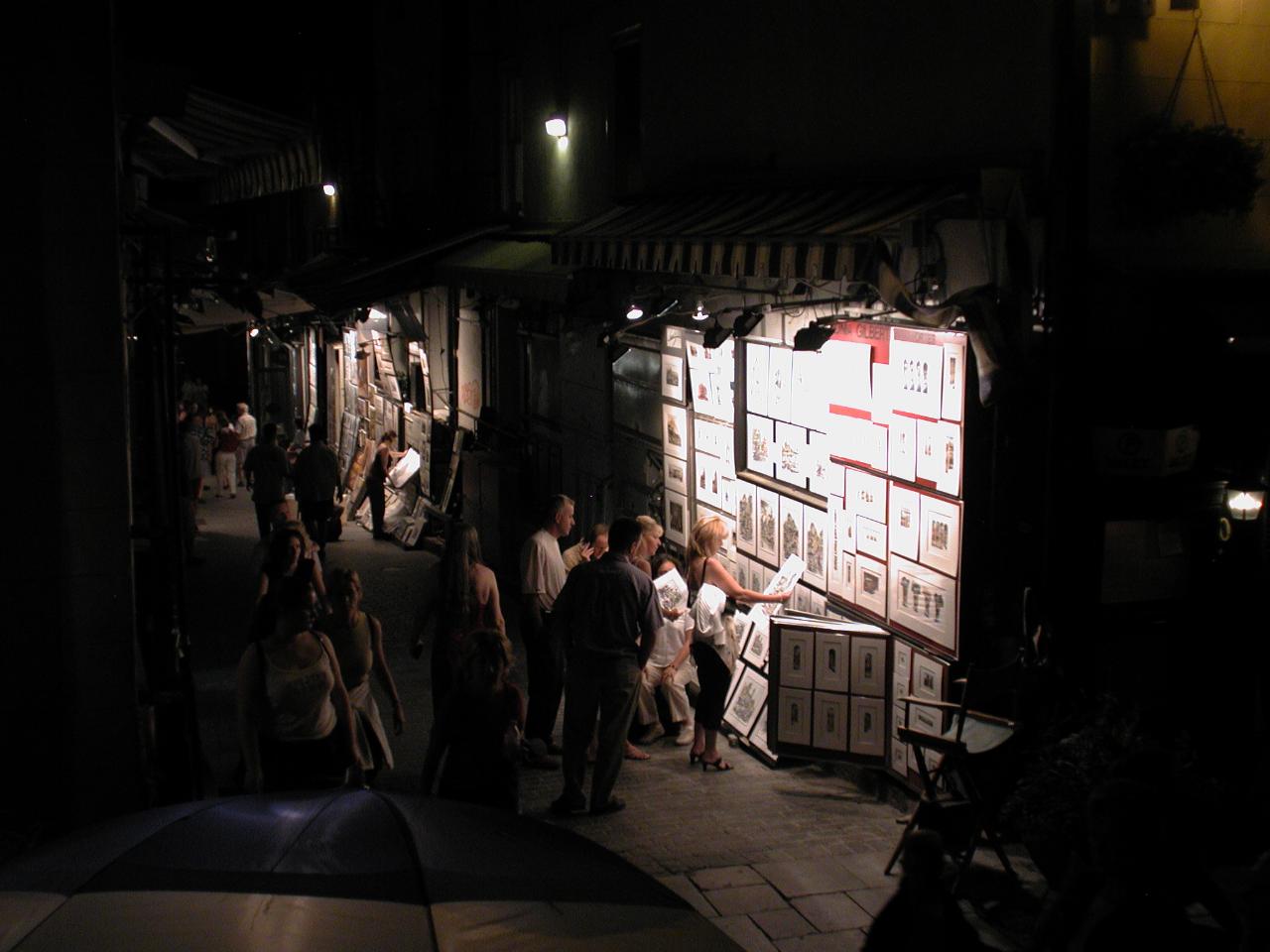 Rue du Trésor (artist's street), Quebec City