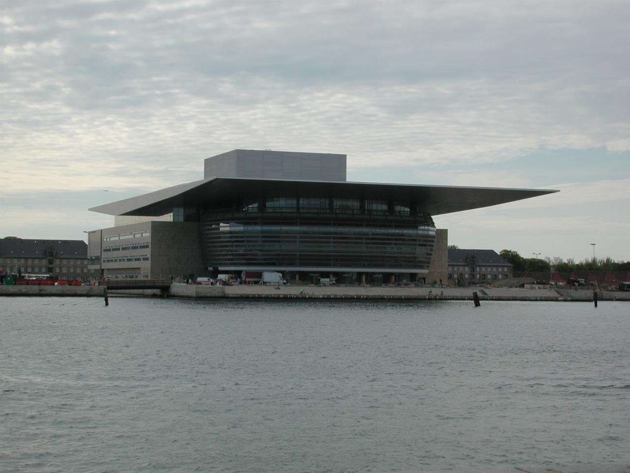 KPLU Viking Jazz: New Copenhagen Opera House, gift from Mærsk, under construction