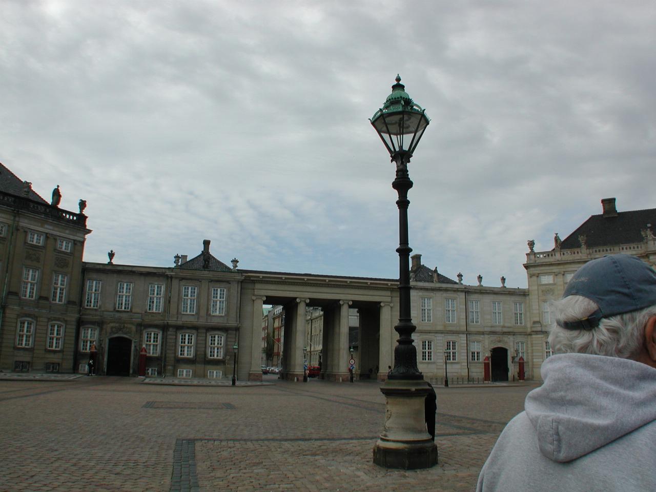 KPLU Viking Jazz: Amelienborg Plads (Plaza): Christian IX's Palace (panorama 4/4)
