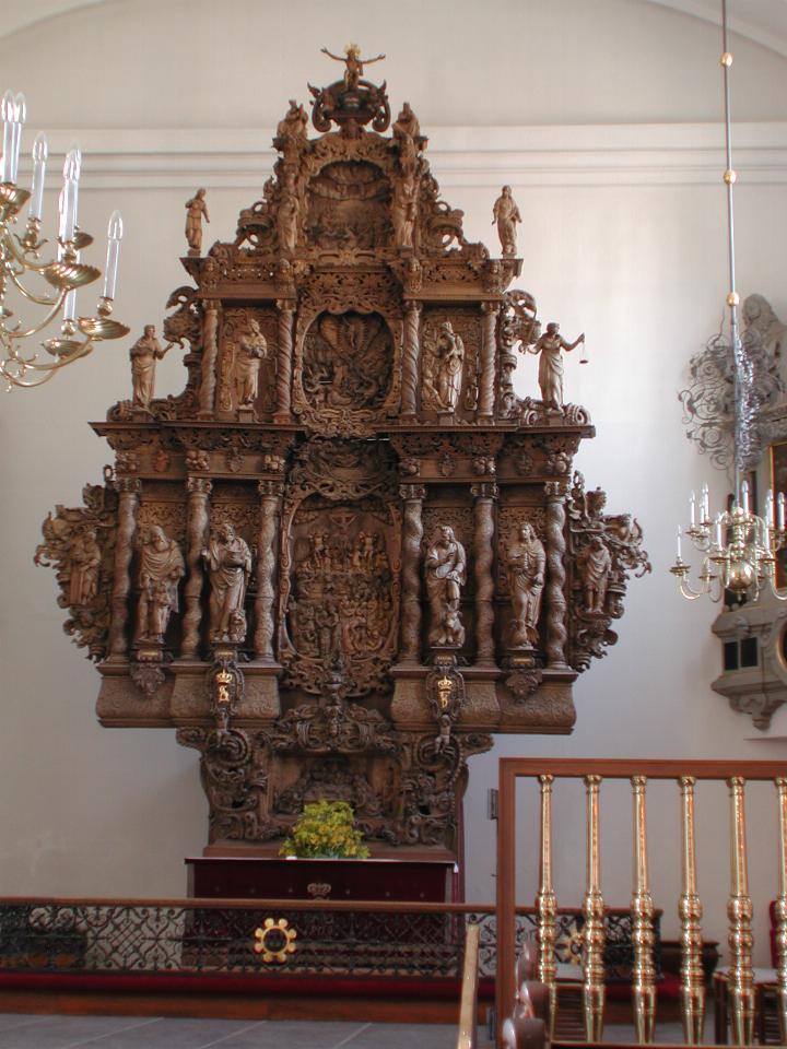 KPLU Viking Jazz: Altar piece in Holmens Kirke