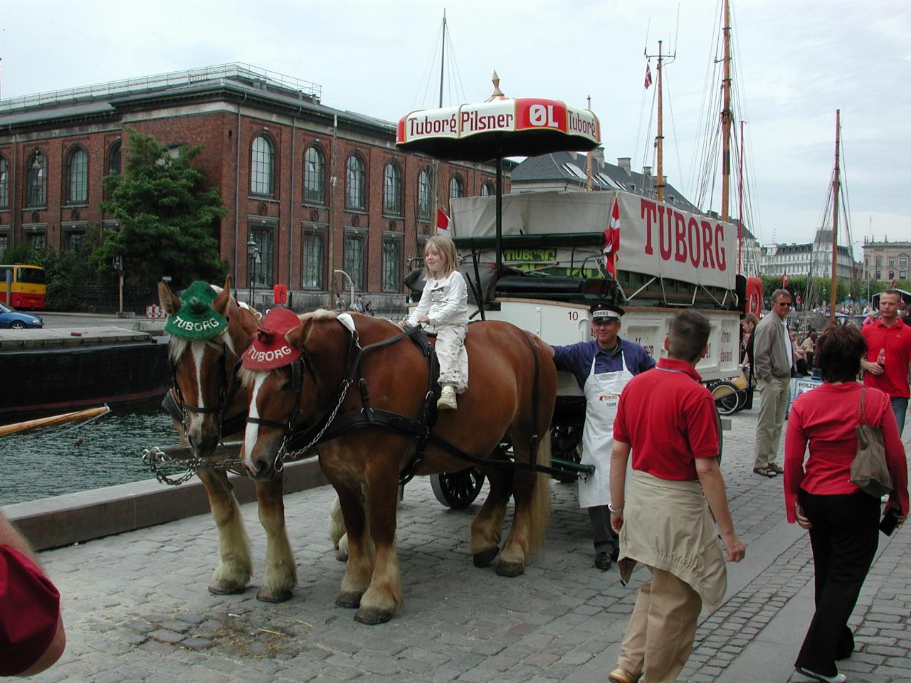 KPLU Viking Jazz: Nyhavn (New Haven) canal, a popular tourist district, 2 blocks from our hotel