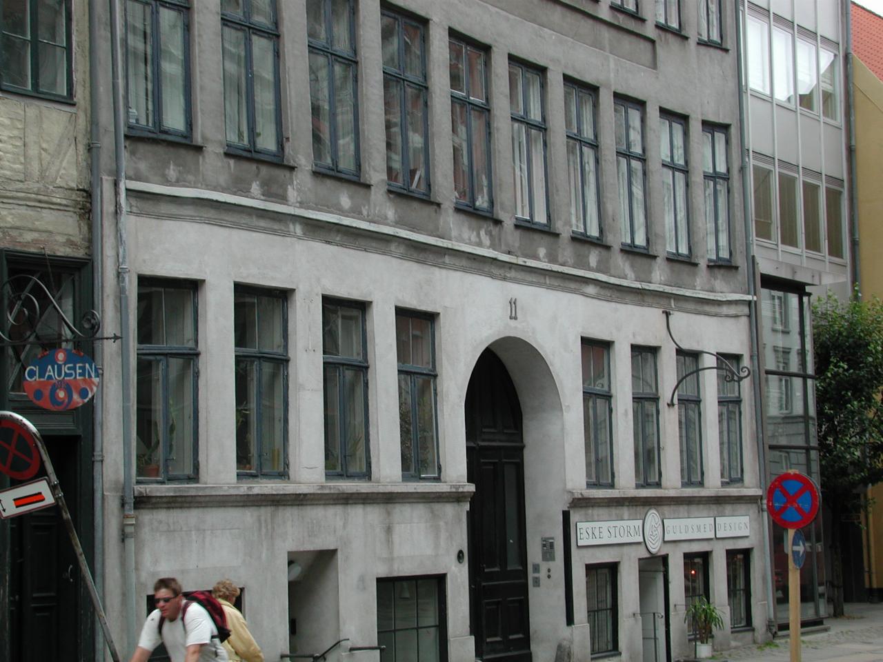 KPLU Viking Jazz: A not-very-square building on Toldbodgade, Nyhavn (close to our hotel)