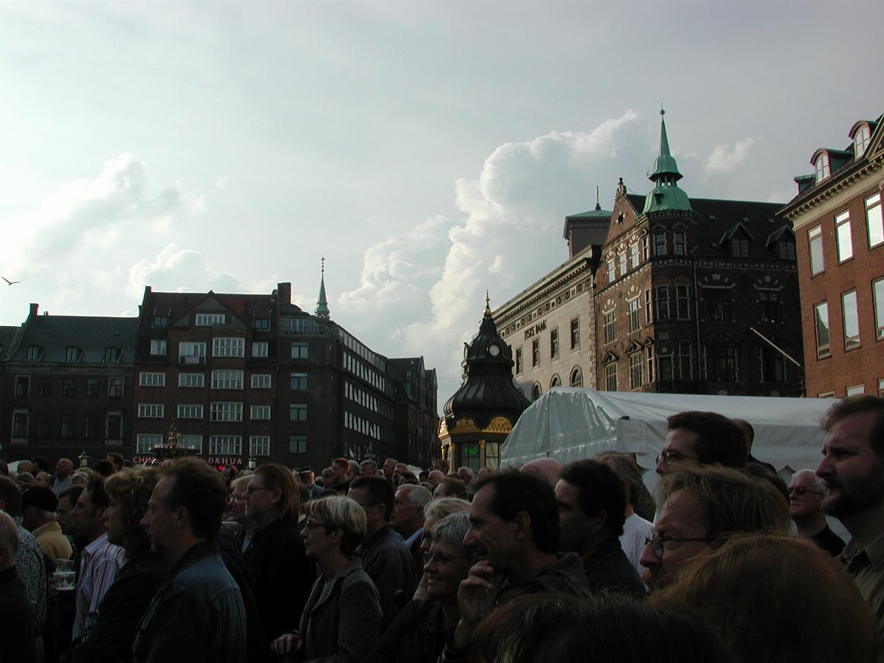 KPLU Viking Jazz: Crowd and threatening weather at DR (Danish Radio) Big Band concert