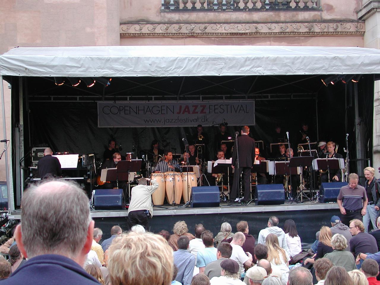 KPLU Viking Jazz: DR (Danish Radio) Big Band with unknown Conga Drum player