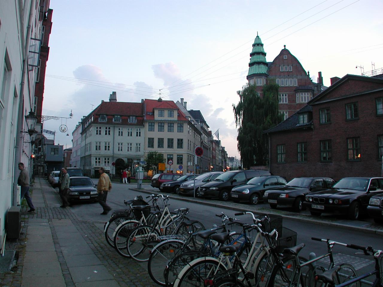 KPLU Viking Jazz: Street scene looking down Ll. Strandstr from Sankt Annæ Plads