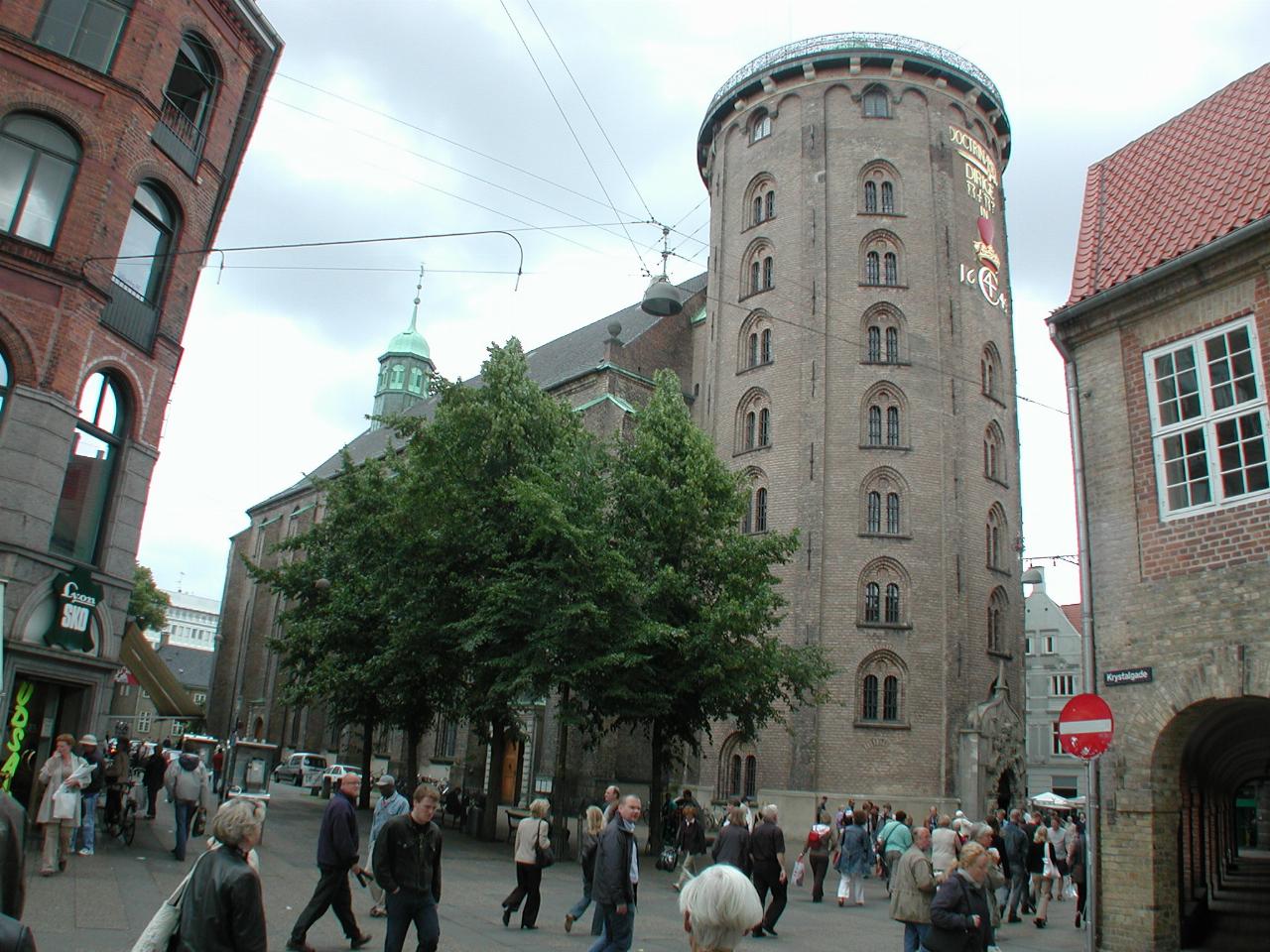 KPLU Viking Jazz: Entrance to Rundetårn, or Round Tower on Købmagergade