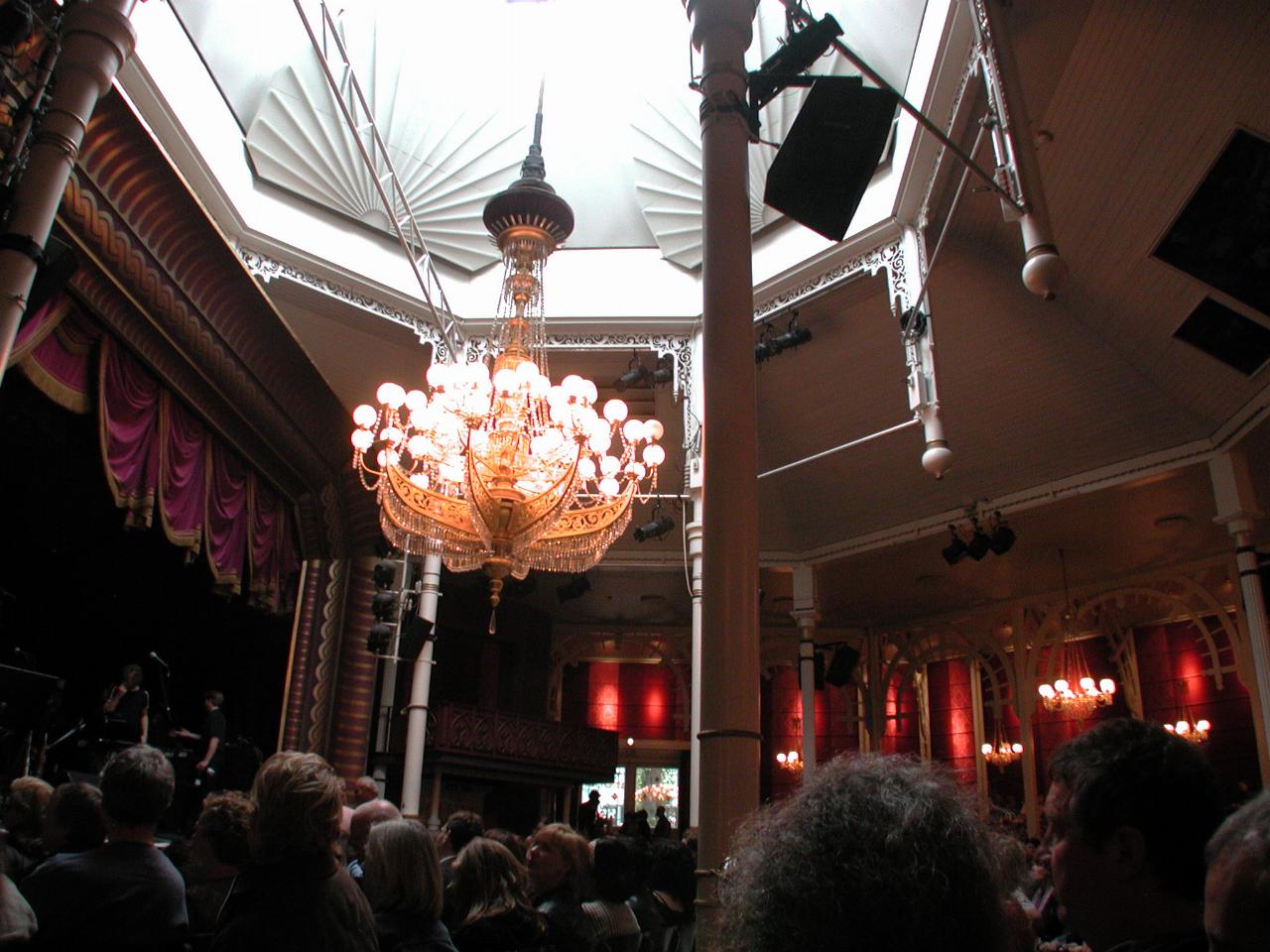 KPLU Viking Jazz: Interior of Glassalen Pavilion at Tivoli Gardens