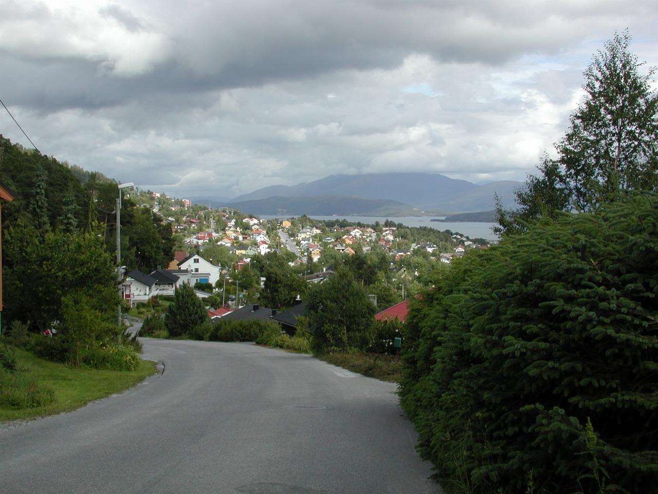 KPLU Viking Jazz: Looking over part of Molde (in sunshine!)