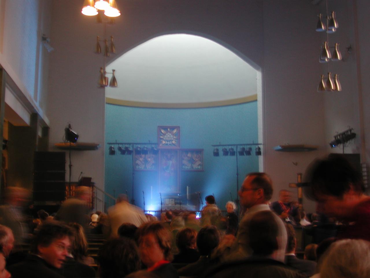 KPLU Viking Jazz: Inside Domkirke, before Ladysmith Black Mambazo concert