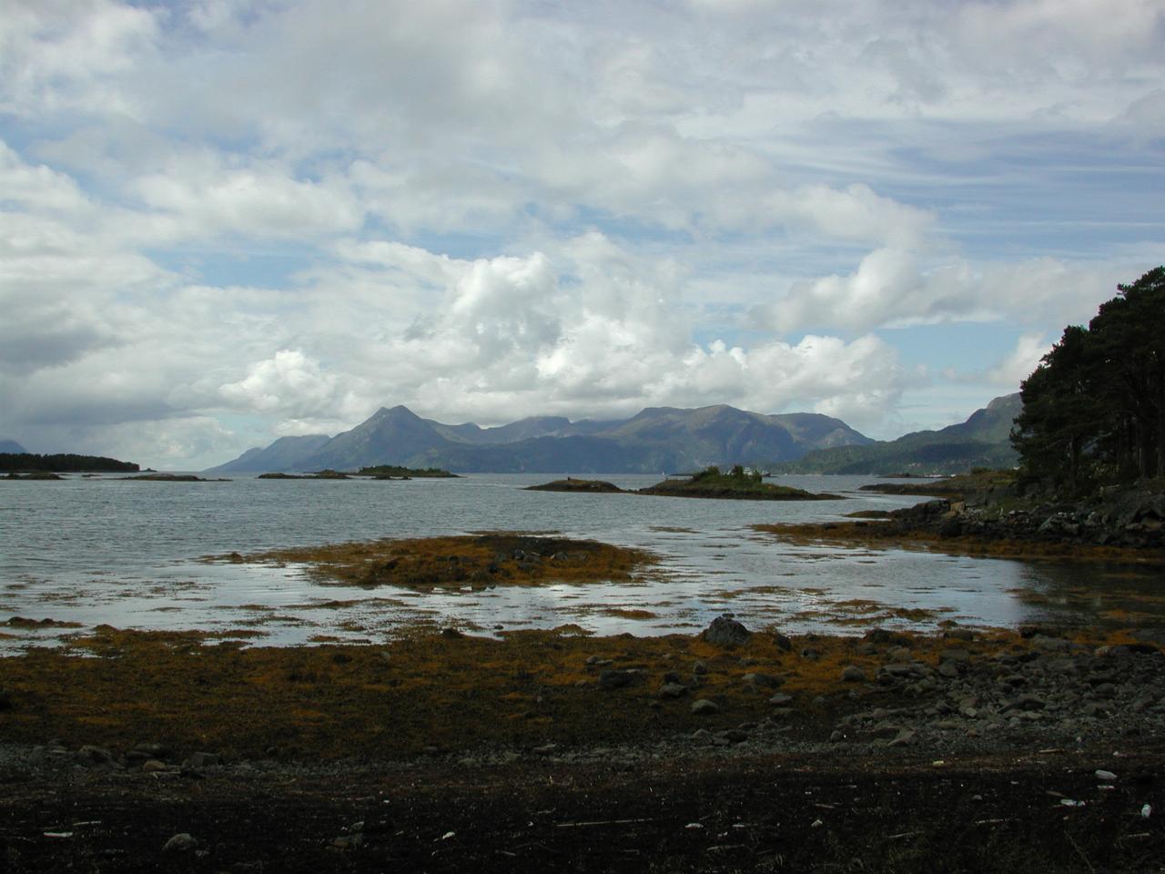 KPLU Viking Jazz: Looking west towards the North Sea from the lunch island