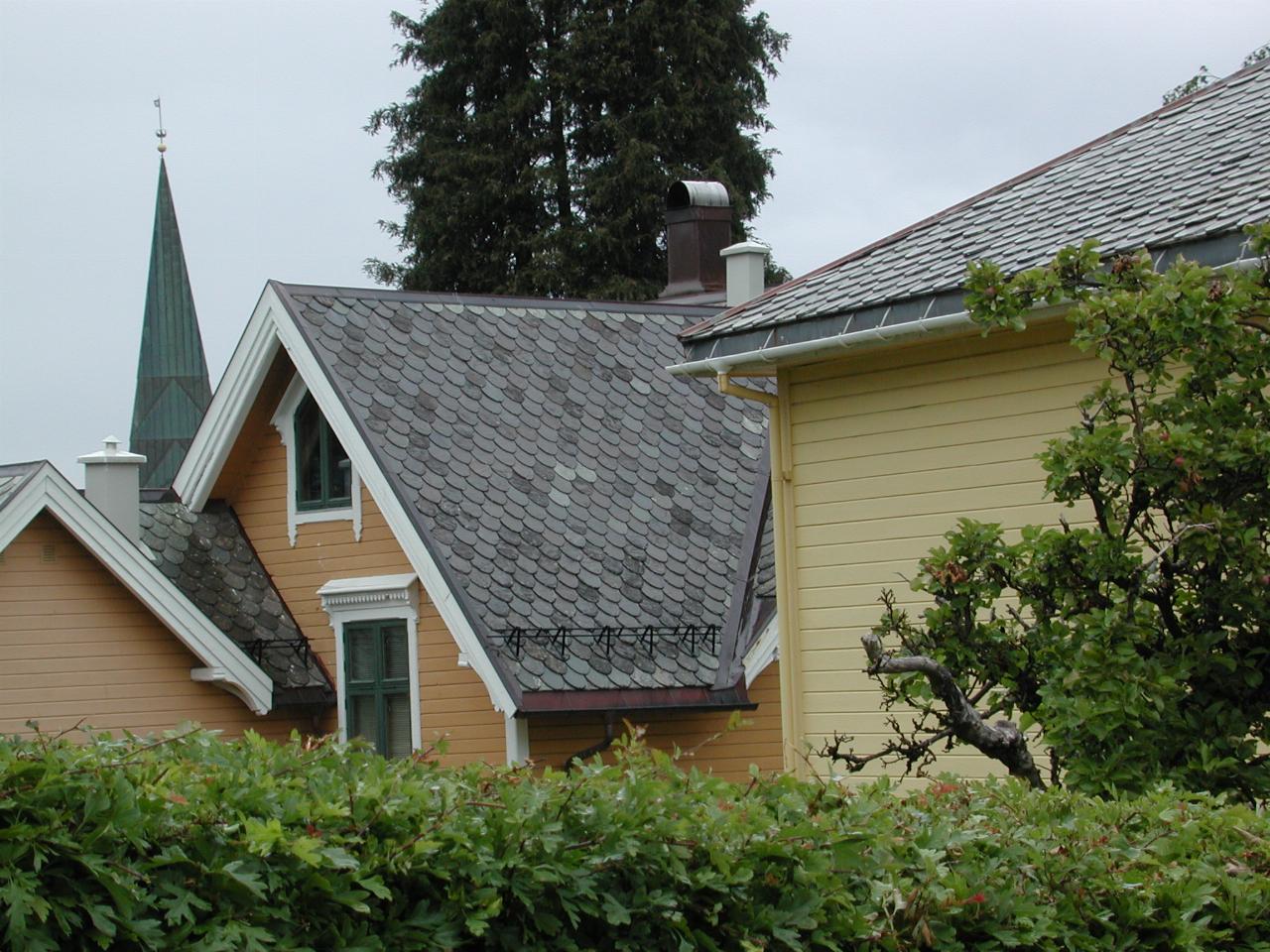 KPLU Viking Jazz: The metal bracket on the bottom of the roof is to stop the snow falling off and injuring people