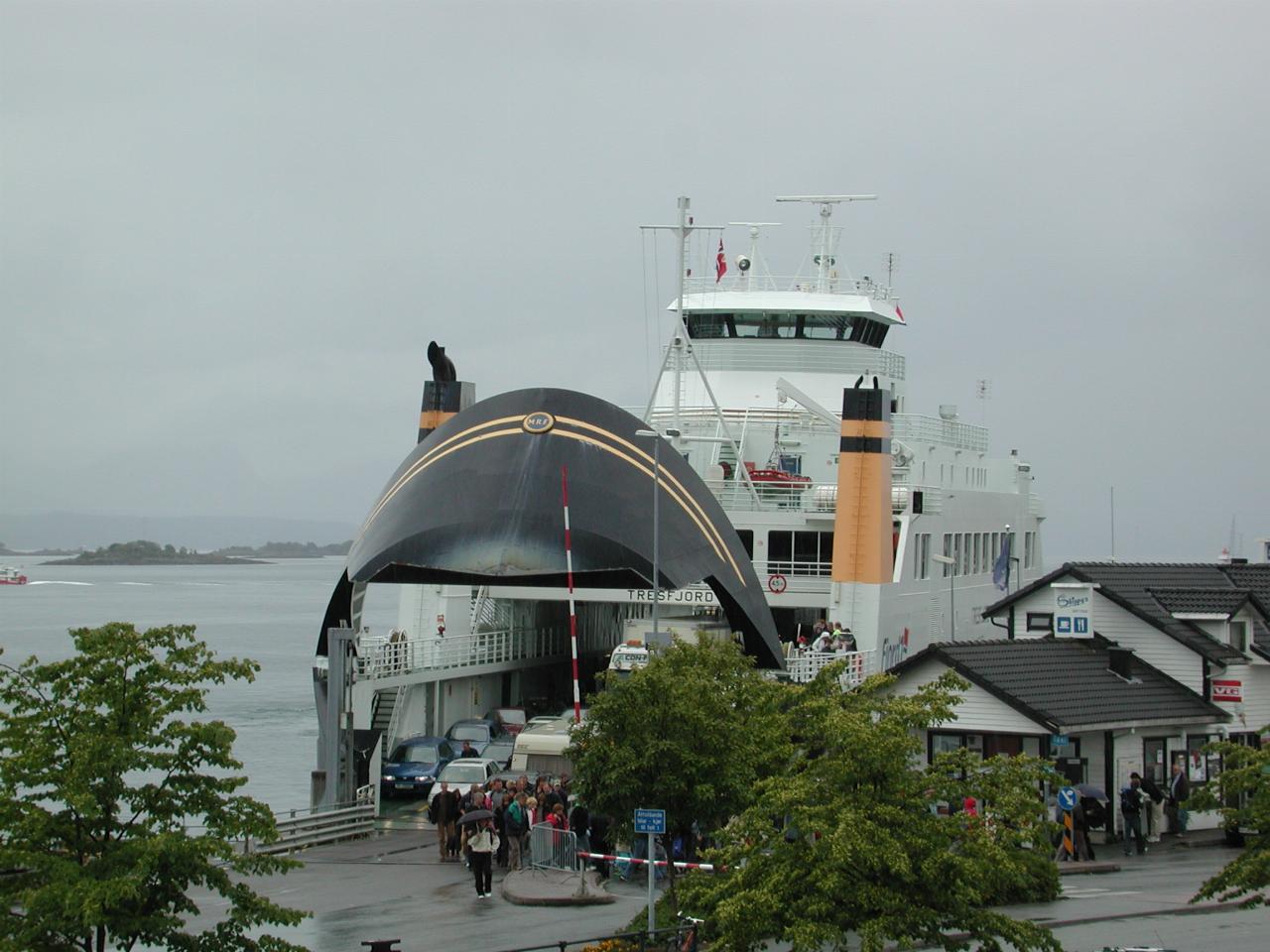 KPLU Viking Jazz: Cross-fjord ferry with its 