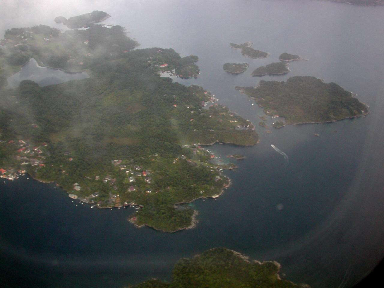 KPLU Viking Jazz: Views around Bergen as we approach the landing