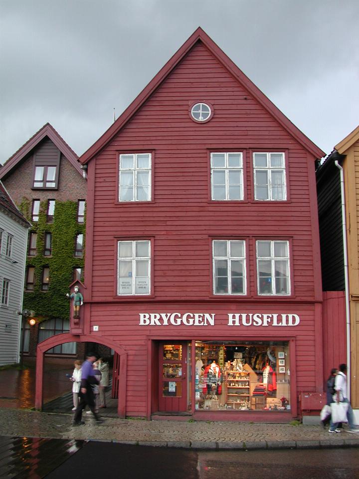 KPLU Viking Jazz: Bryggen - the reconstructed, originally 14th century warehouse district of Bergen