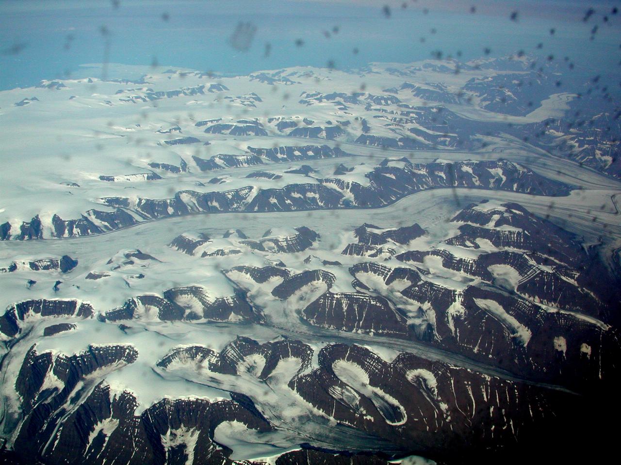 KPLU Viking Jazz: Greenland and several of its many glaciers