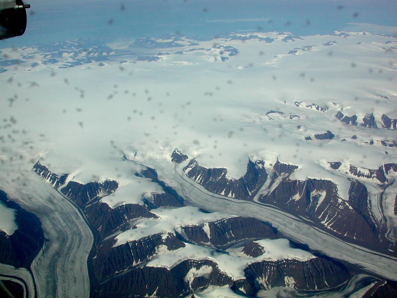 KPLU Viking Jazz: Greenland and several of its many glaciers